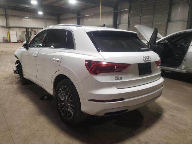 Photo 3 from auction – 2021 AUDI Q3 PREMIUM with VIN WA1BUCF39M1131583