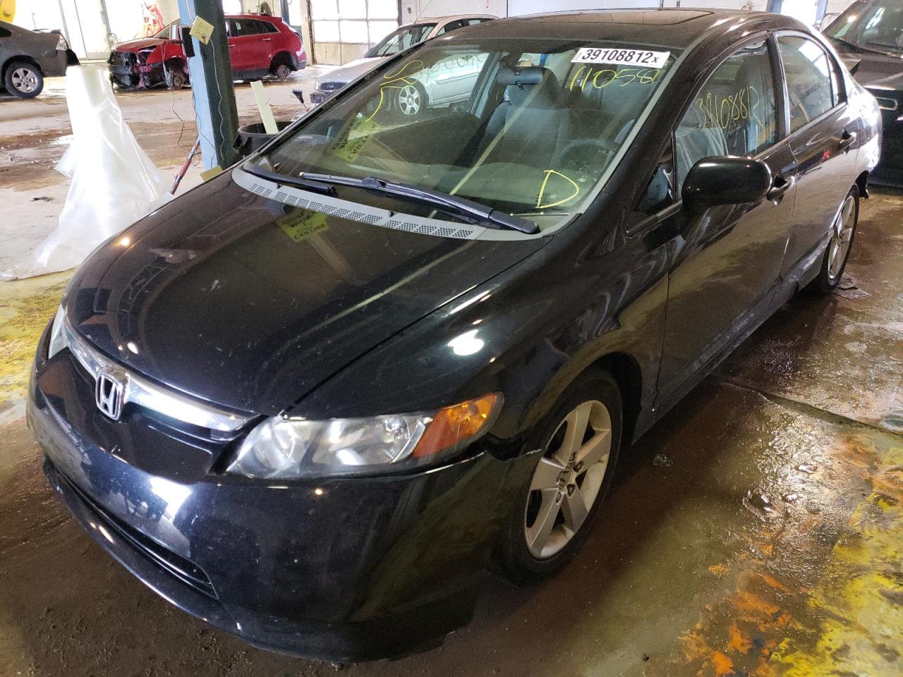 Photo 2 from auction – 2007 HONDA CIVIC EX with VIN 1HGFA16887L110587