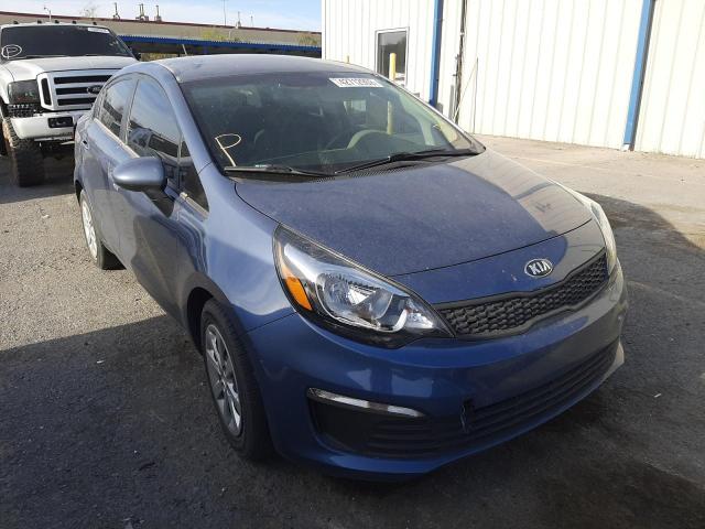 KIA RIO LX 2016 with VIN KNADM4A39G6669006 - Photo from auction