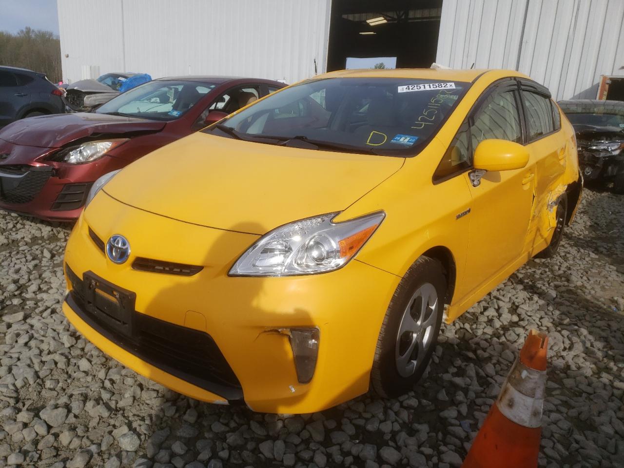 Photo 2 from auction – 2012 TOYOTA PRIUS with VIN JTDKN3DU1C5423413