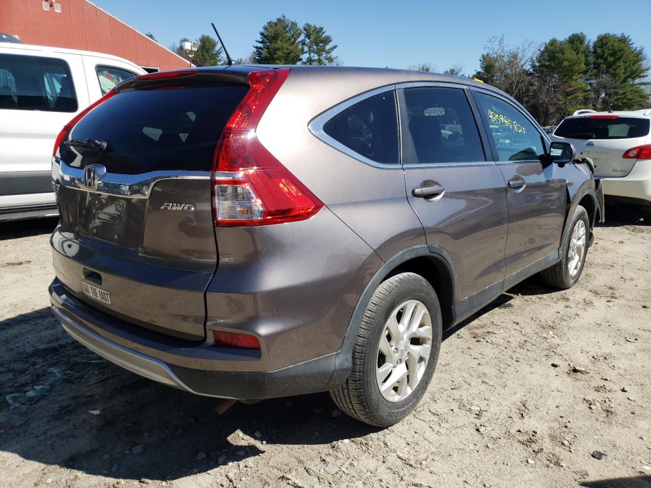 Photo 4 from auction – 2016 HONDA CR-V EX with VIN 5J6RM4H57GL050433