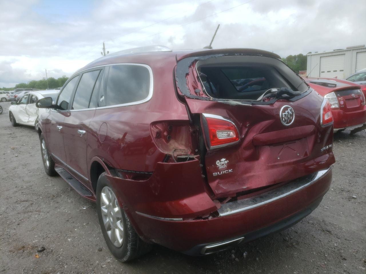 Photo 3 from auction – 2015 BUICK ENCLAVE with VIN 5GAKRCKD7FJ305287