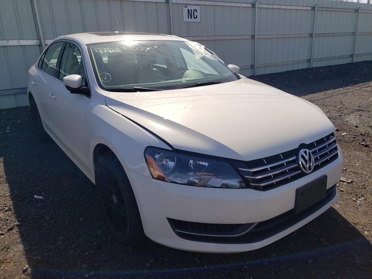 VOLKSWAGEN PASSAT SE 2014 with VIN 1VWBN7A38EC079867 - Photo from auction