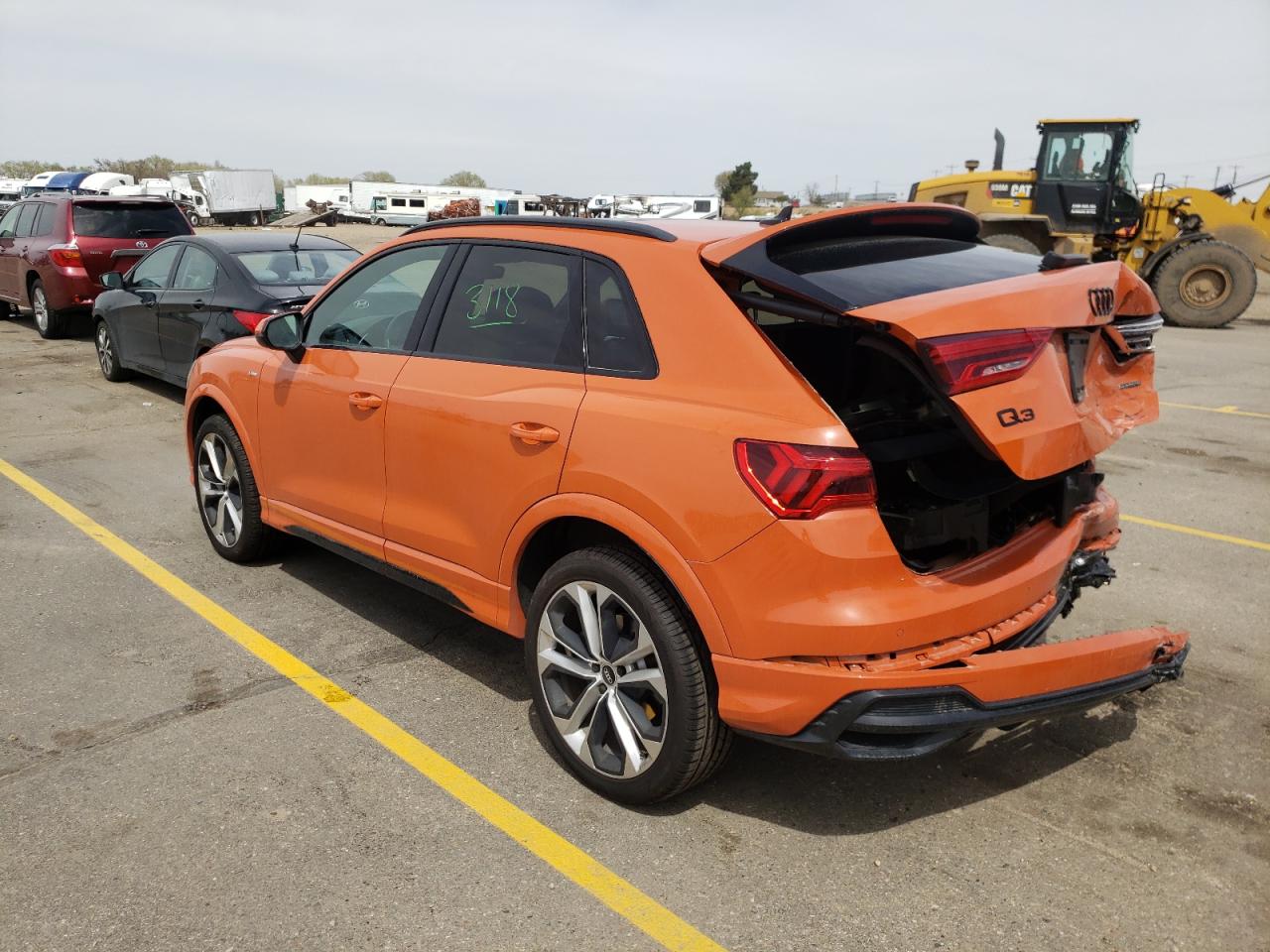 Photo 3 from auction – 2022 AUDI Q3 PREMIUM with VIN WA1EECF31N1029691