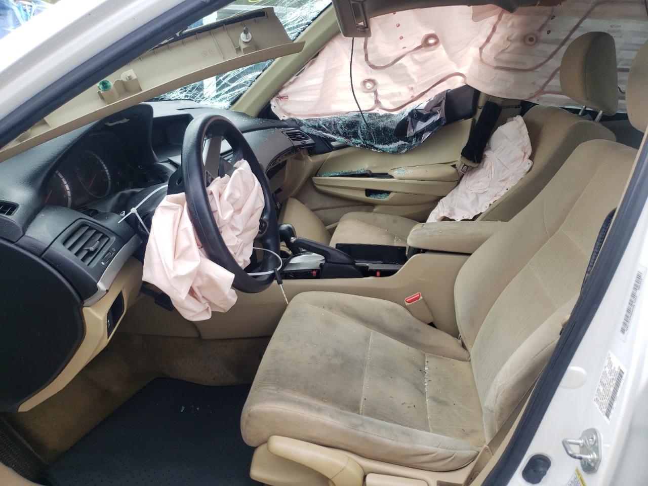 Photo 5 from auction – 2011 HONDA ACCORD LX with VIN 1HGCP2F39BA061173