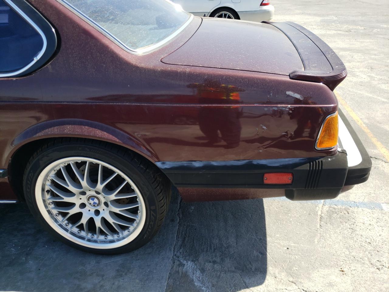 Photo 9 from auction – 1984 BMW 633 CSI AU with VIN WBAEB8400E6996507
