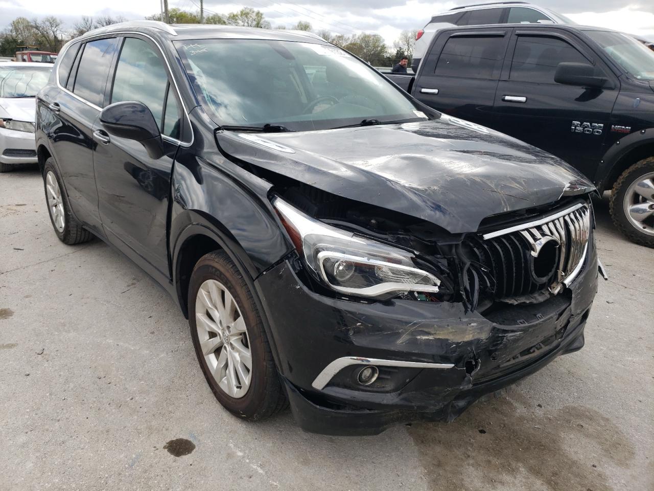 BUICK ENVISION E 2017 with VIN LRBFXBSA0HD015155 - Photo from auction