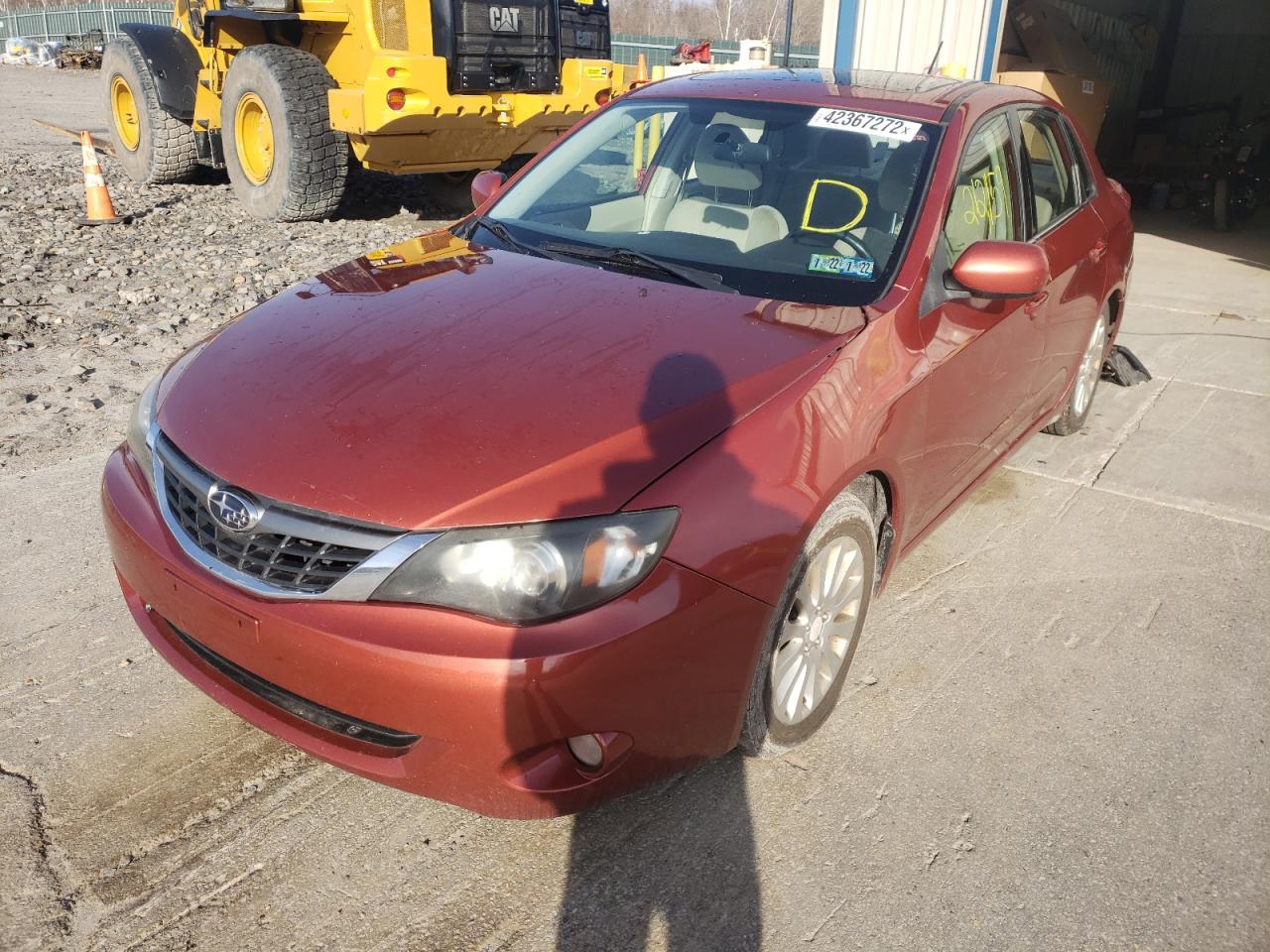 Photo 2 from auction – 2009 SUBARU IMPREZA 2. with VIN JF1GE60689H520863