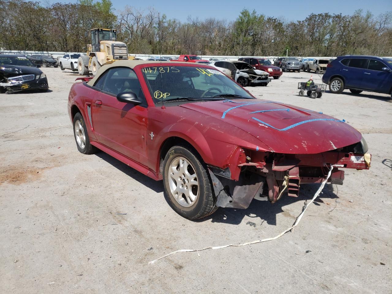 FORD MUSTANG 2003 with VIN 1FAFP44433F447875 - Photo from auction