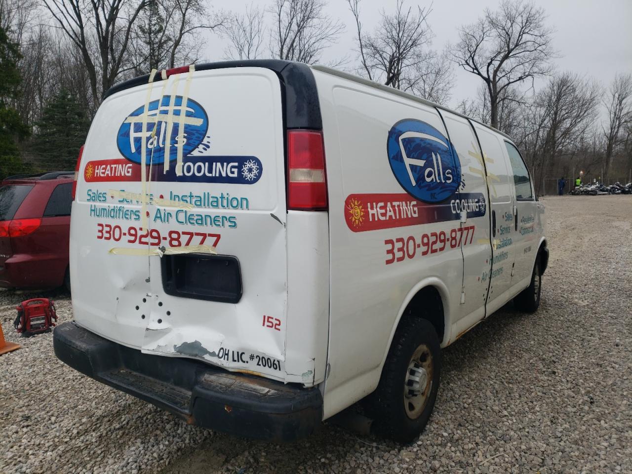 Photo 9 from auction – 2006 CHEVROLET EXPRESS G2 with VIN 1GCGG25V761249442