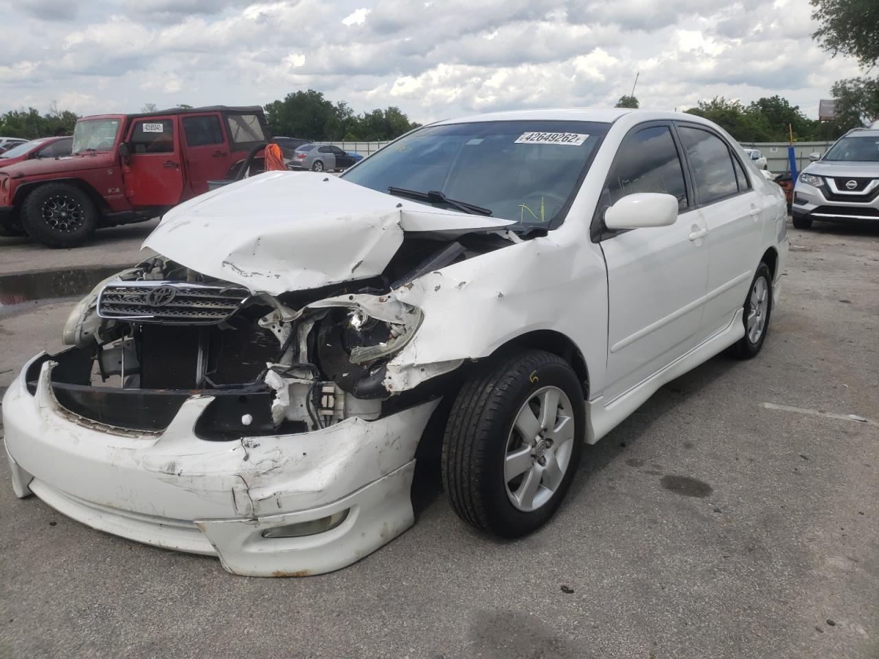 Photo 2 from auction – 2007 TOYOTA COROLLA with VIN 1NXBR32E47Z816801