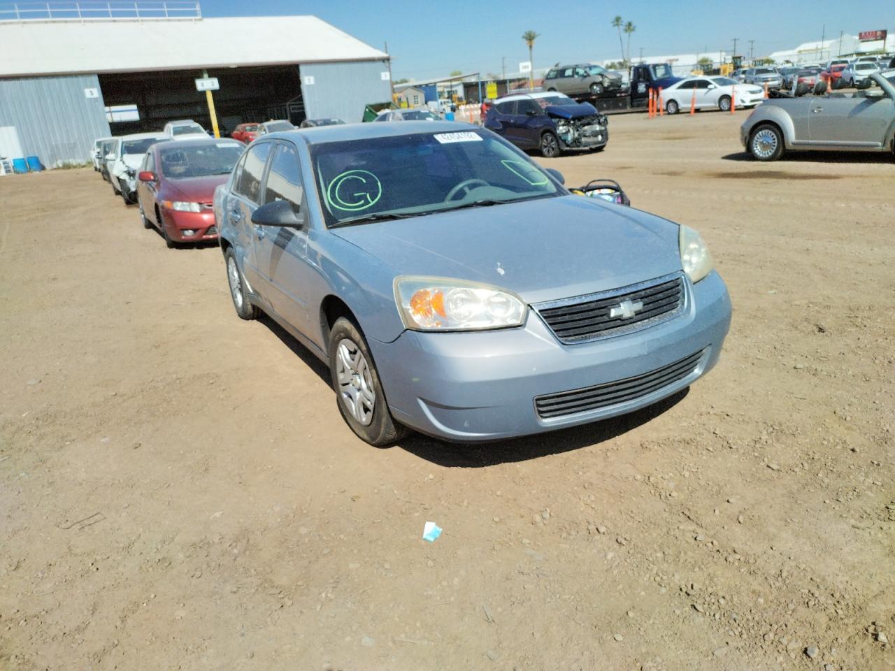 CHEVROLET MALIBU 2007 with VIN 1G1ZS58F07F233321 - Photo from auction