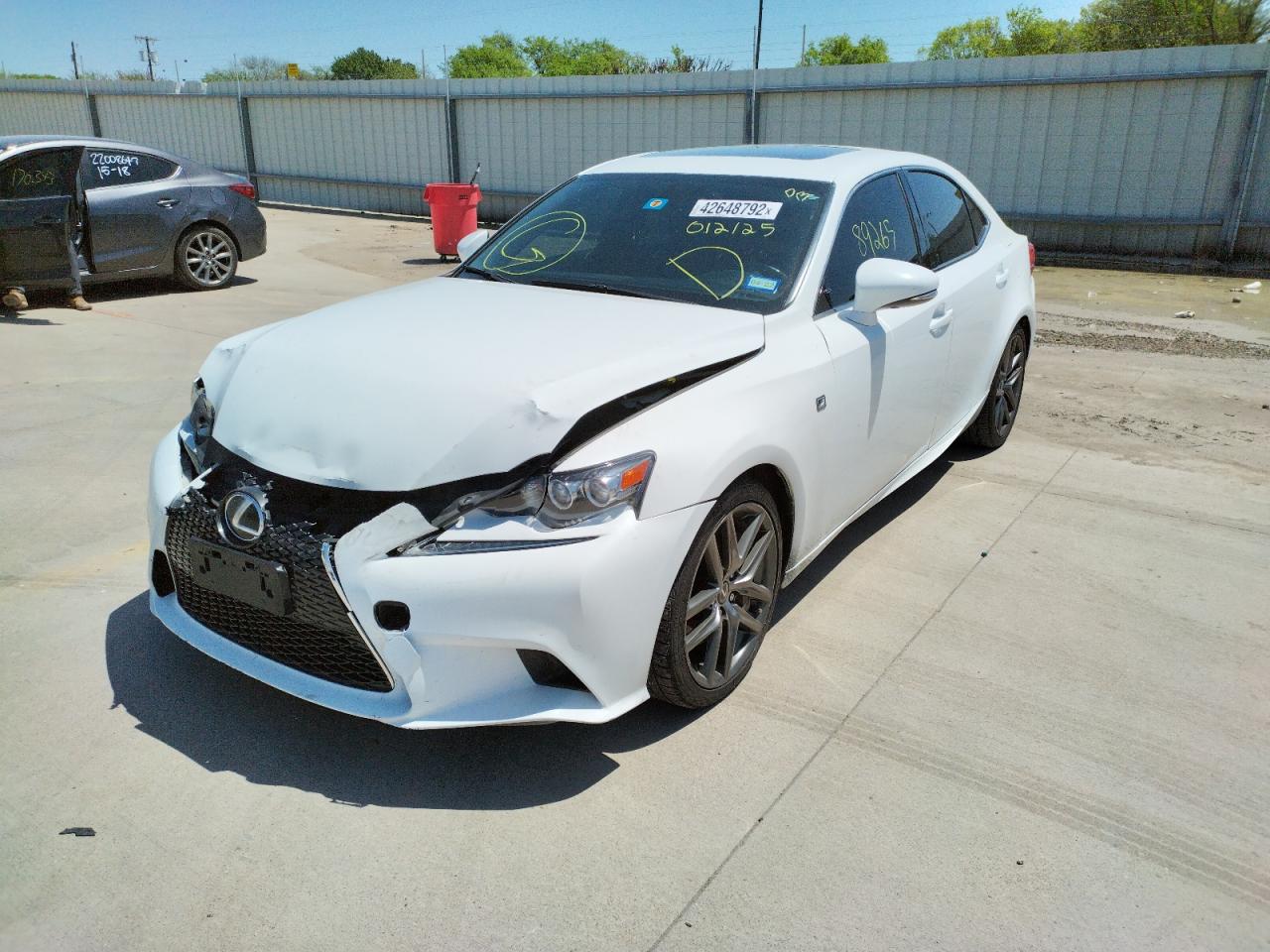 Photo 2 from auction – 2016 LEXUS IS 200T with VIN JTHBA1D28G5012125
