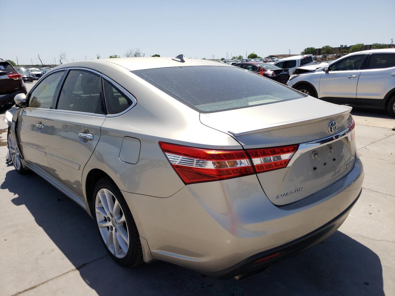Photo 3 from auction – 2014 TOYOTA AVALON BAS with VIN 4T1BK1EB9EU100290