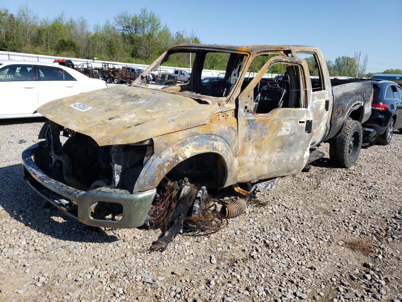 Photo 2 from auction – 2012 FORD F250 SUPER with VIN 1FT7W2BT1CEC75299