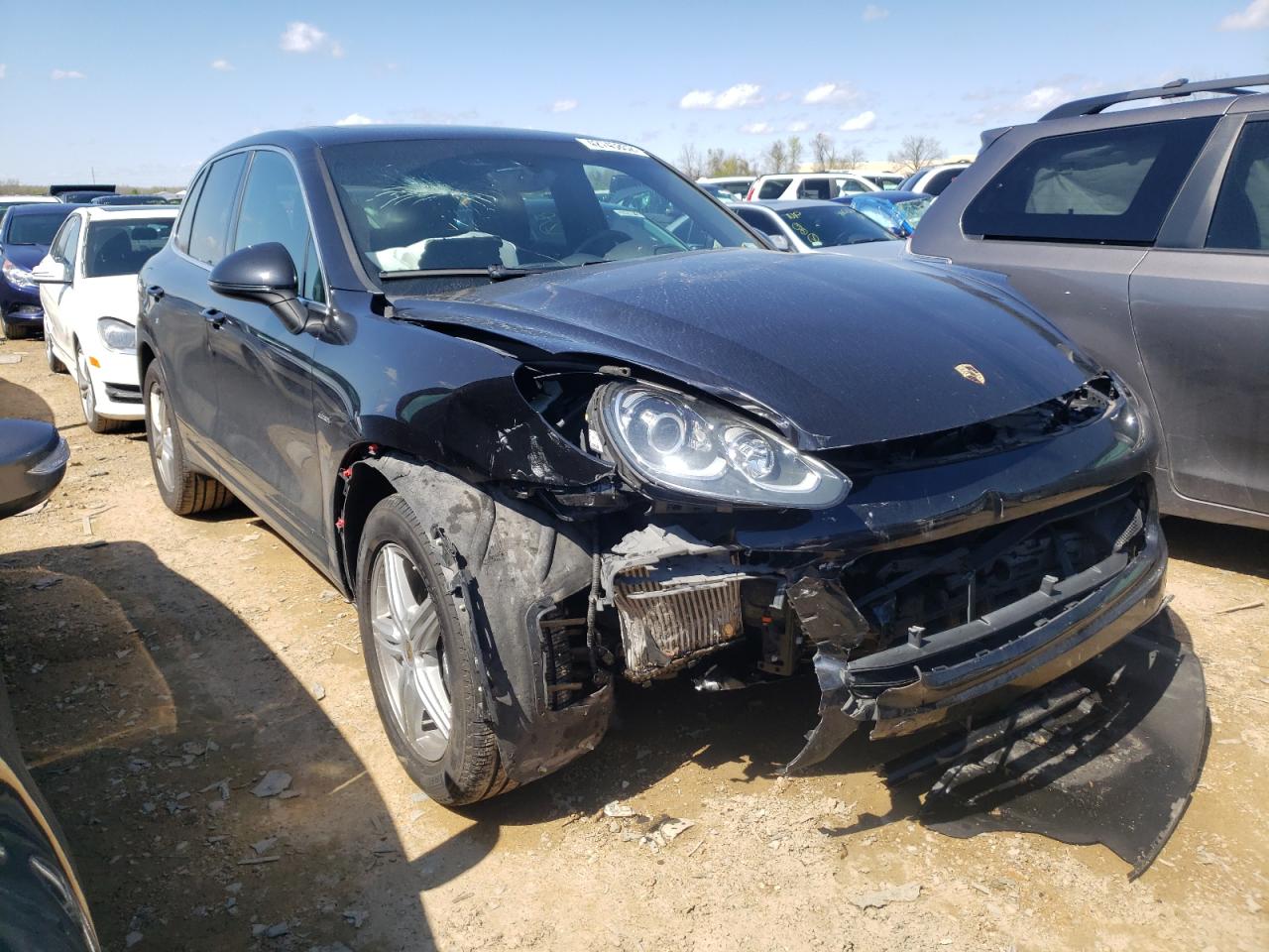 PORSCHE CAYENNE 2015 with VIN WP1AF2A25FLA36822 - Photo from auction