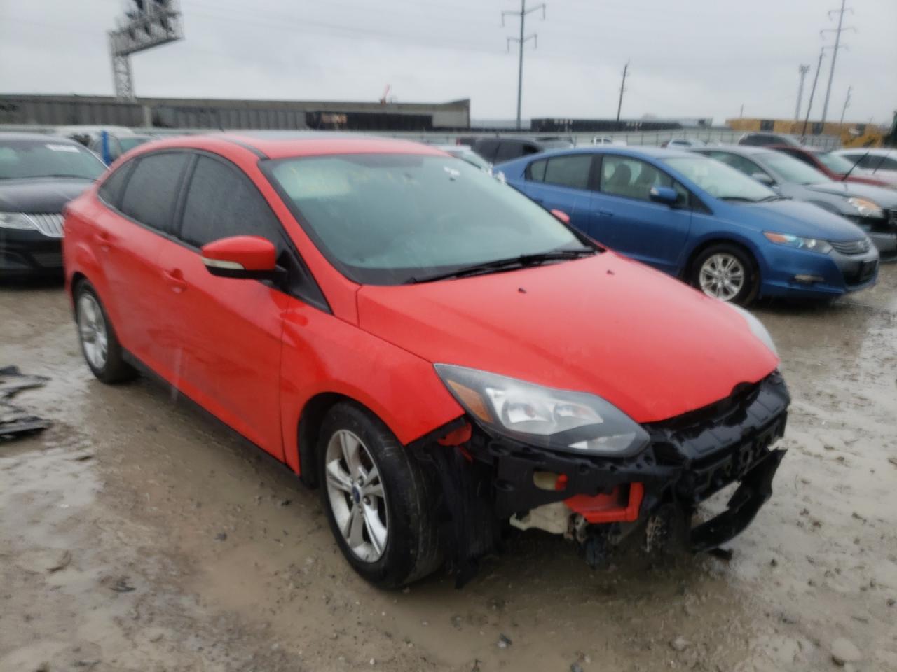Photo 9 from auction – 2014 FORD FOCUS SE with VIN 1FADP3F22EL163445