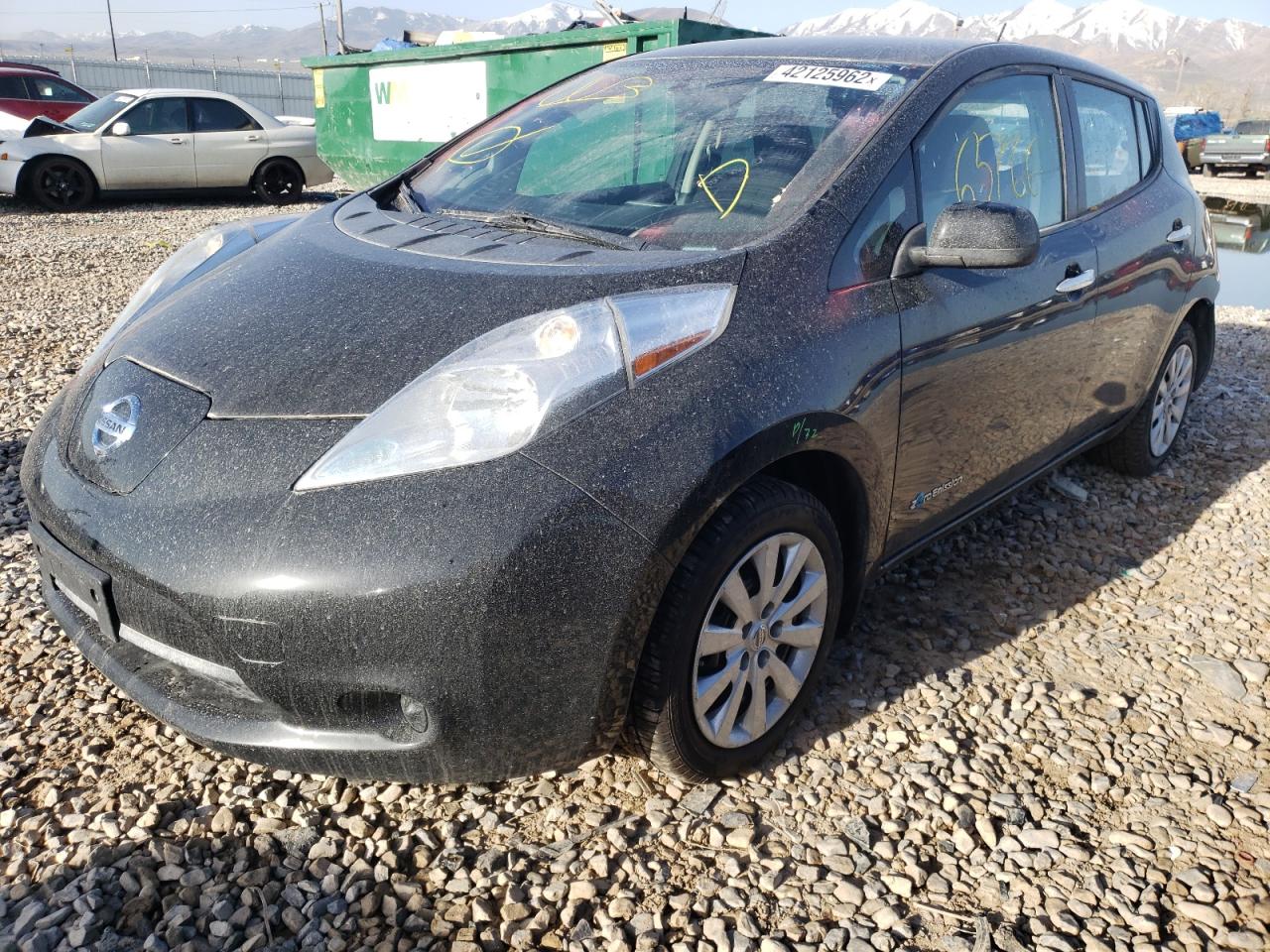 Photo 2 from auction – 2015 NISSAN LEAF S with VIN 1N4AZ0CP8FC305259