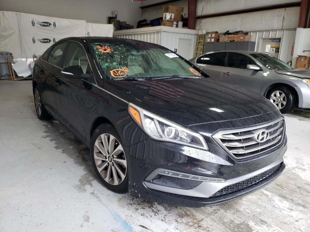 HYUNDAI SONATA SPO 2016 with VIN 5NPE34AF2GH423599 - Photo from auction