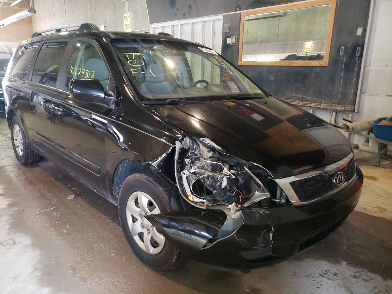 KIA SEDONA EX 2009 with VIN KNDMB233896273548 - Photo from auction