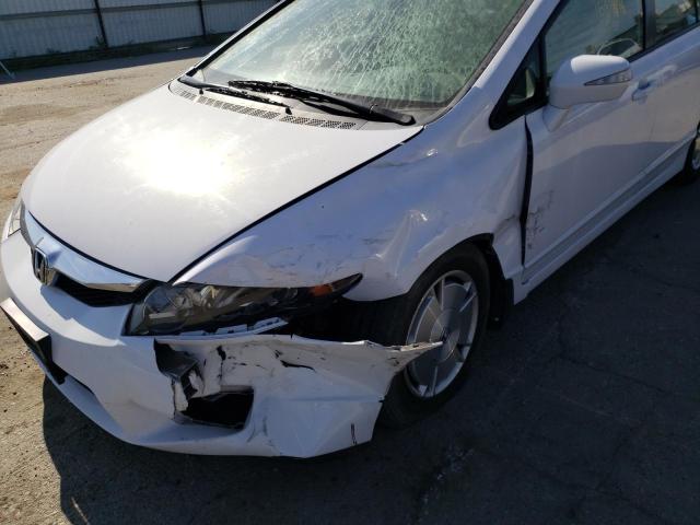 Photo 9 from auction – 2011 HONDA CIVIC HYBR with VIN JHMFA3F24BS001112