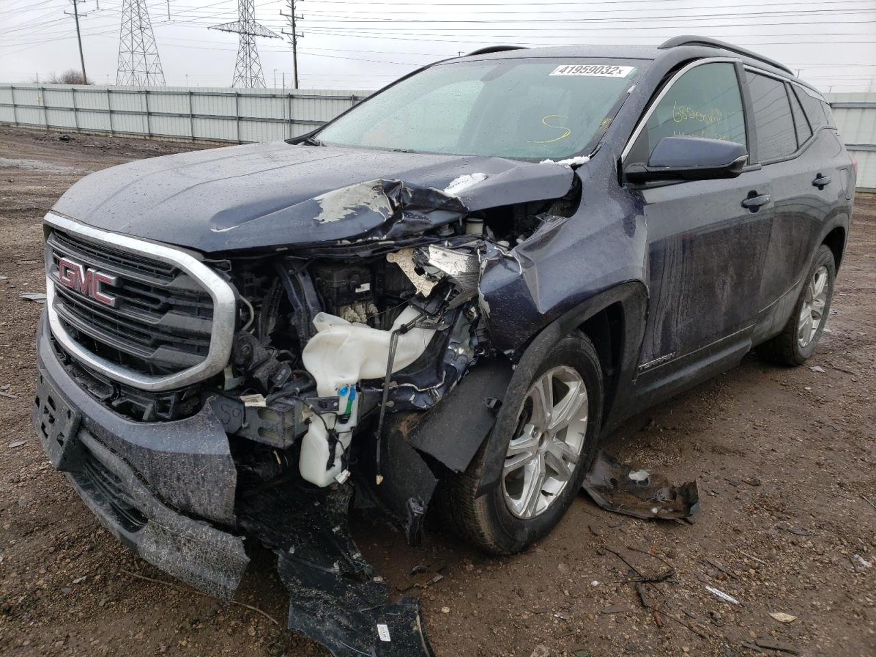 Photo 2 from auction – 2019 GMC TERRAIN SL with VIN 3GKALMEV2KL118102