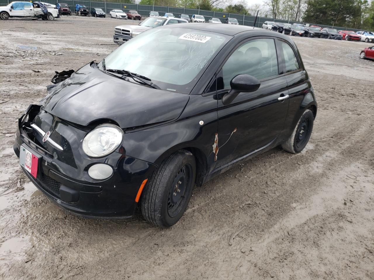 Photo 2 from auction – 2015 FIAT 500 with VIN 3C3CFFAR7FT750233