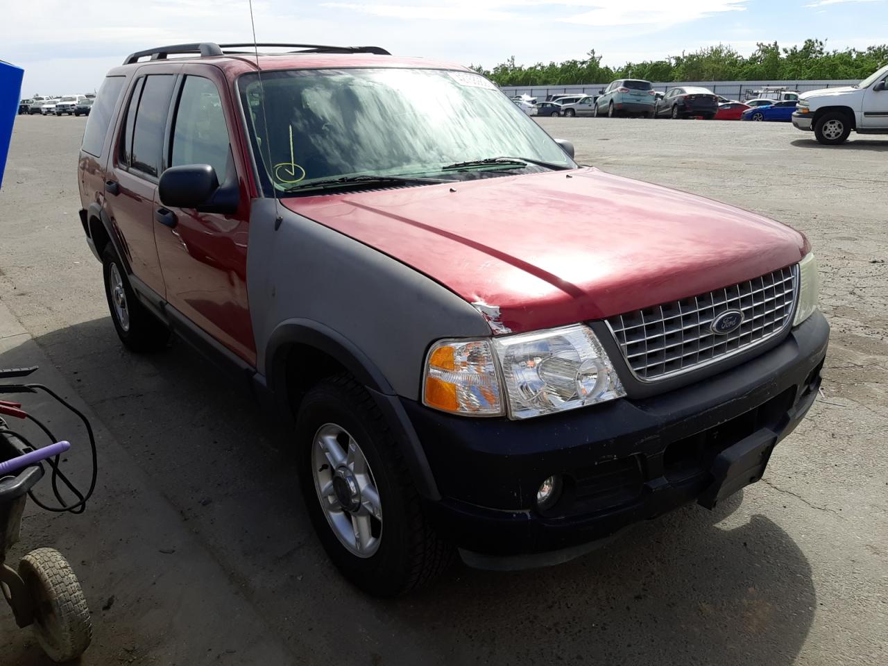 FORD EXPLORER X 2003 with VIN 1FMZU63KX3UC63133 - Photo from auction
