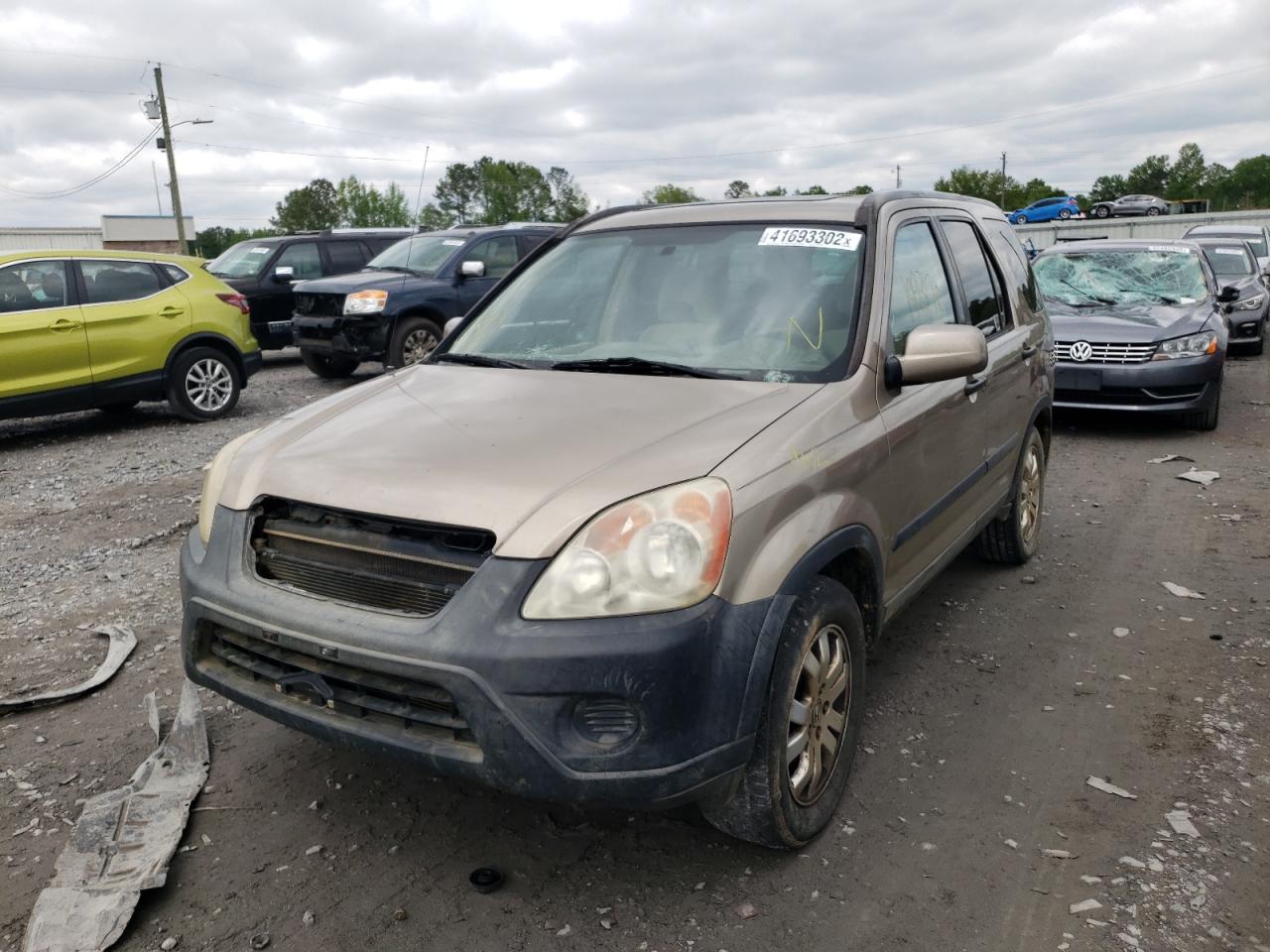 Photo 2 from auction – 2006 HONDA CR-V EX with VIN SHSRD78846U428901