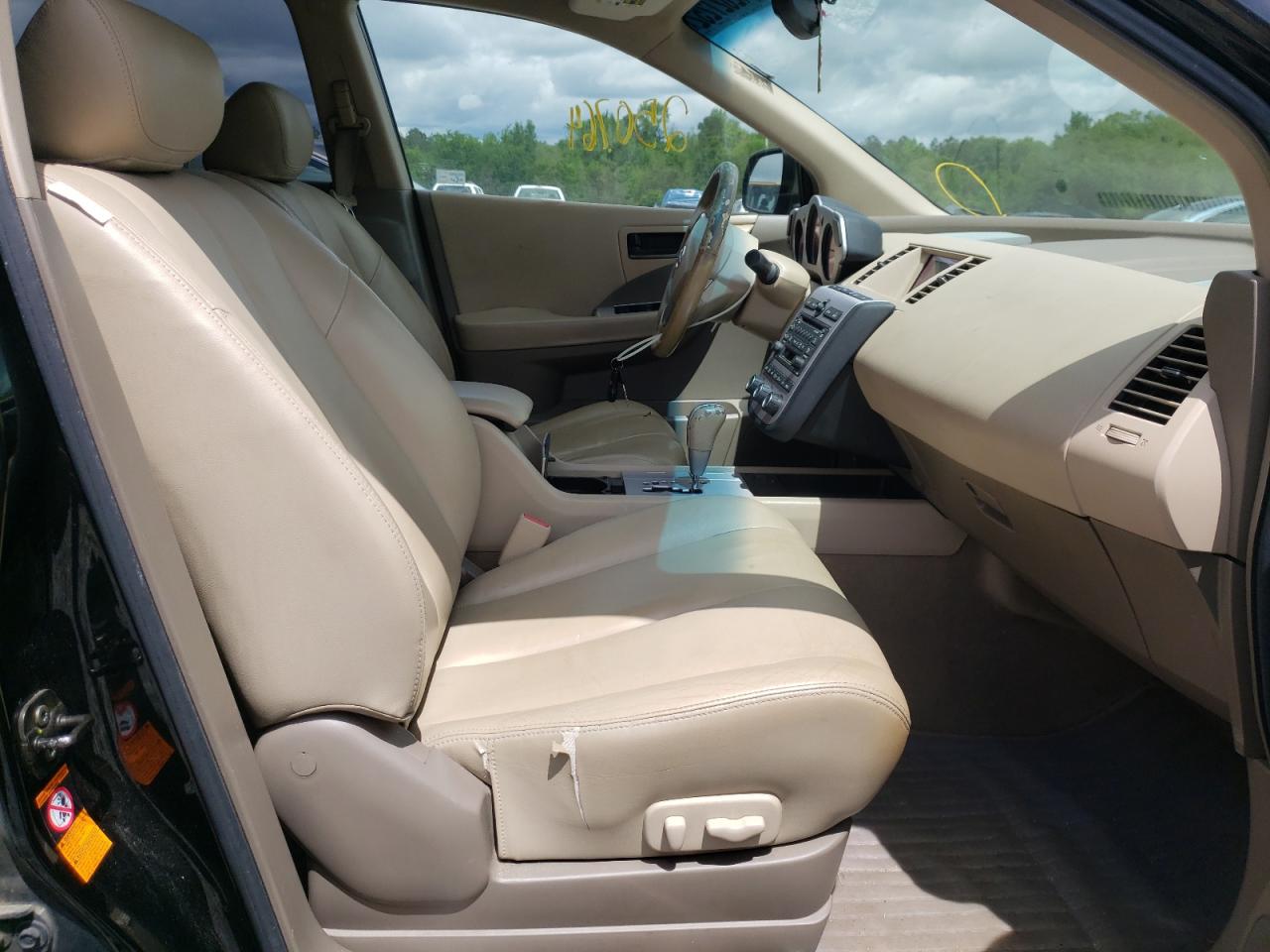 Photo 5 from auction – 2004 NISSAN MURANO SL with VIN JN8AZ08T94W212993