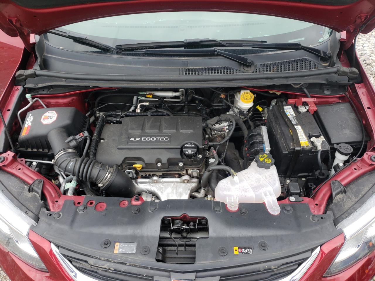 Photo 7 from auction – 2019 CHEVROLET SONIC LT with VIN 1G1JD5SB8K4134344