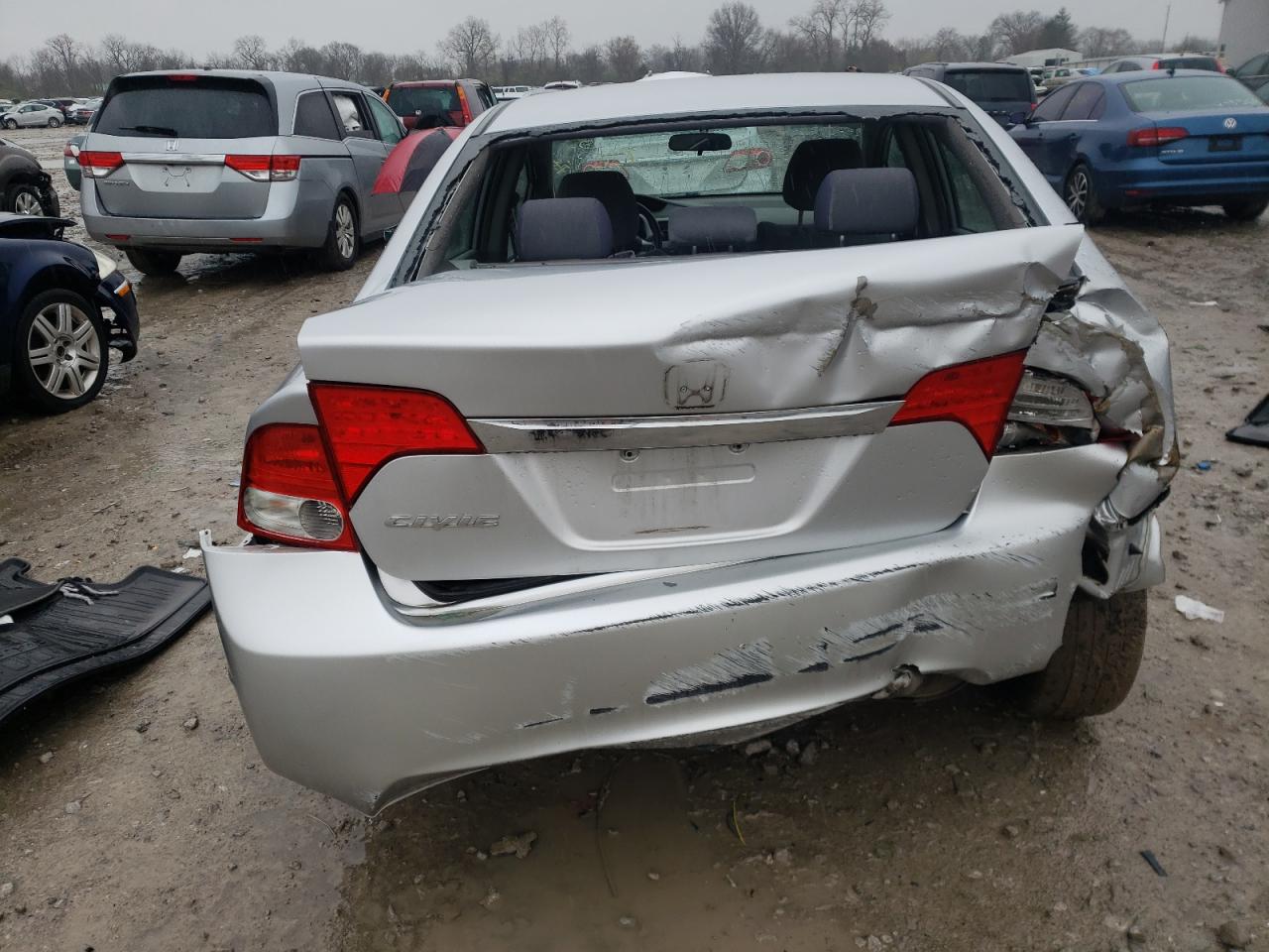 Photo 9 from auction – 2009 HONDA CIVIC EX with VIN 19XFA16839E000556