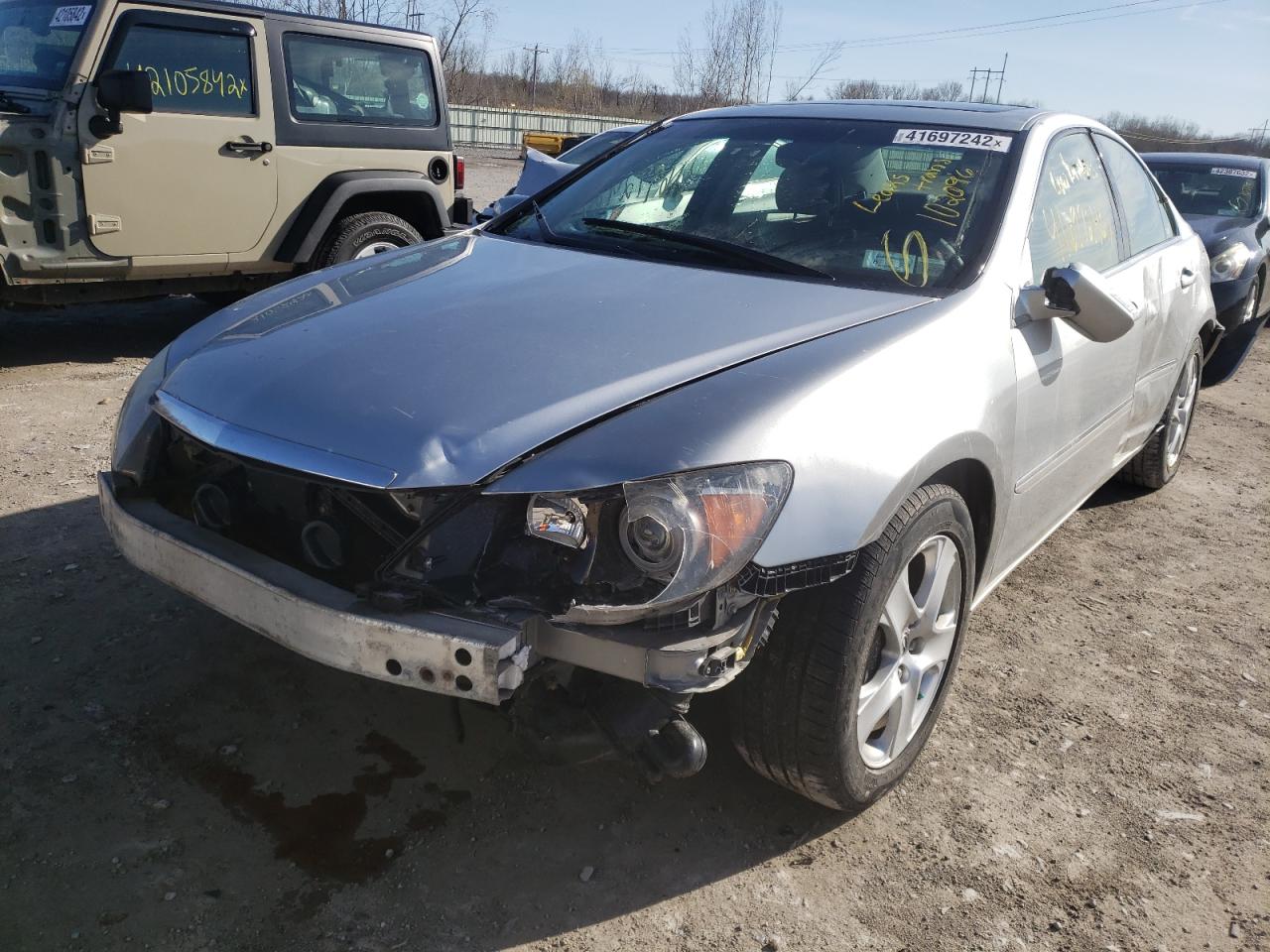 Photo 2 from auction – 2008 ACURA RL with VIN JH4KB16658C000847