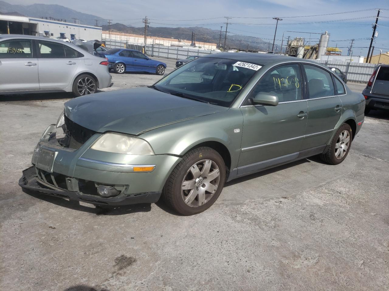 Photo 2 from auction – 2002 VOLKSWAGEN PASSAT GLX with VIN WVWTH63B32P079423