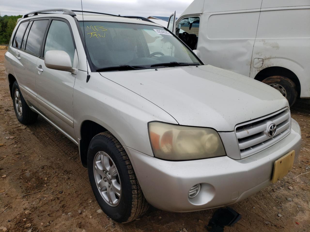 TOYOTA HIGHLANDER 2004 с VIN JTEDP21A640004717 - Фото с аукциона