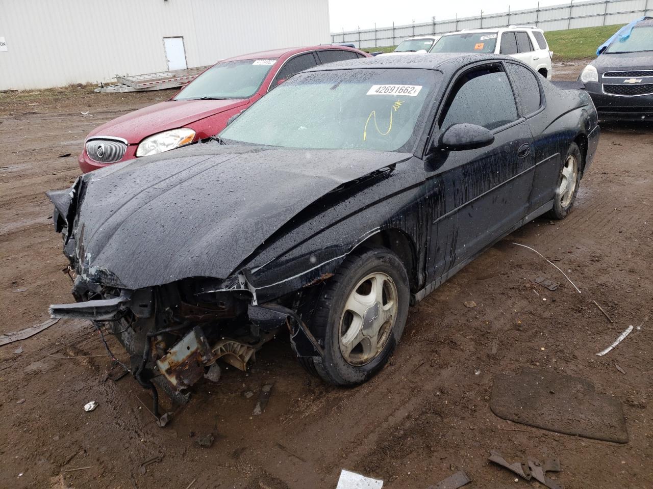 Photo 2 from auction – 2001 CHEVROLET MONTE CARL with VIN 2G1WW12EX19202836