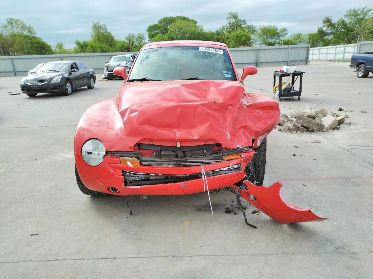 Photo 9 from auction – 2004 CHEVROLET SSR with VIN 1GCES14P44B113943