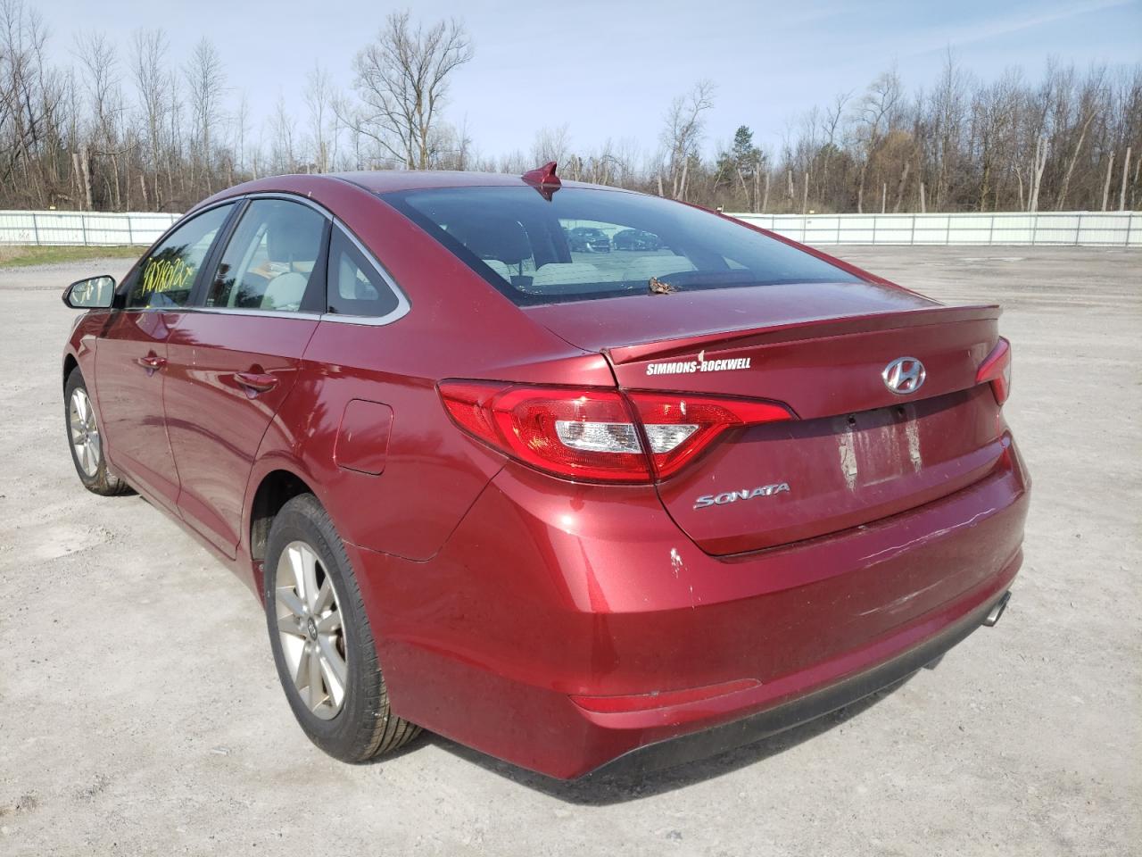 Photo 3 from auction – 2016 HYUNDAI SONATA SE with VIN 5NPE24AF2GH276820
