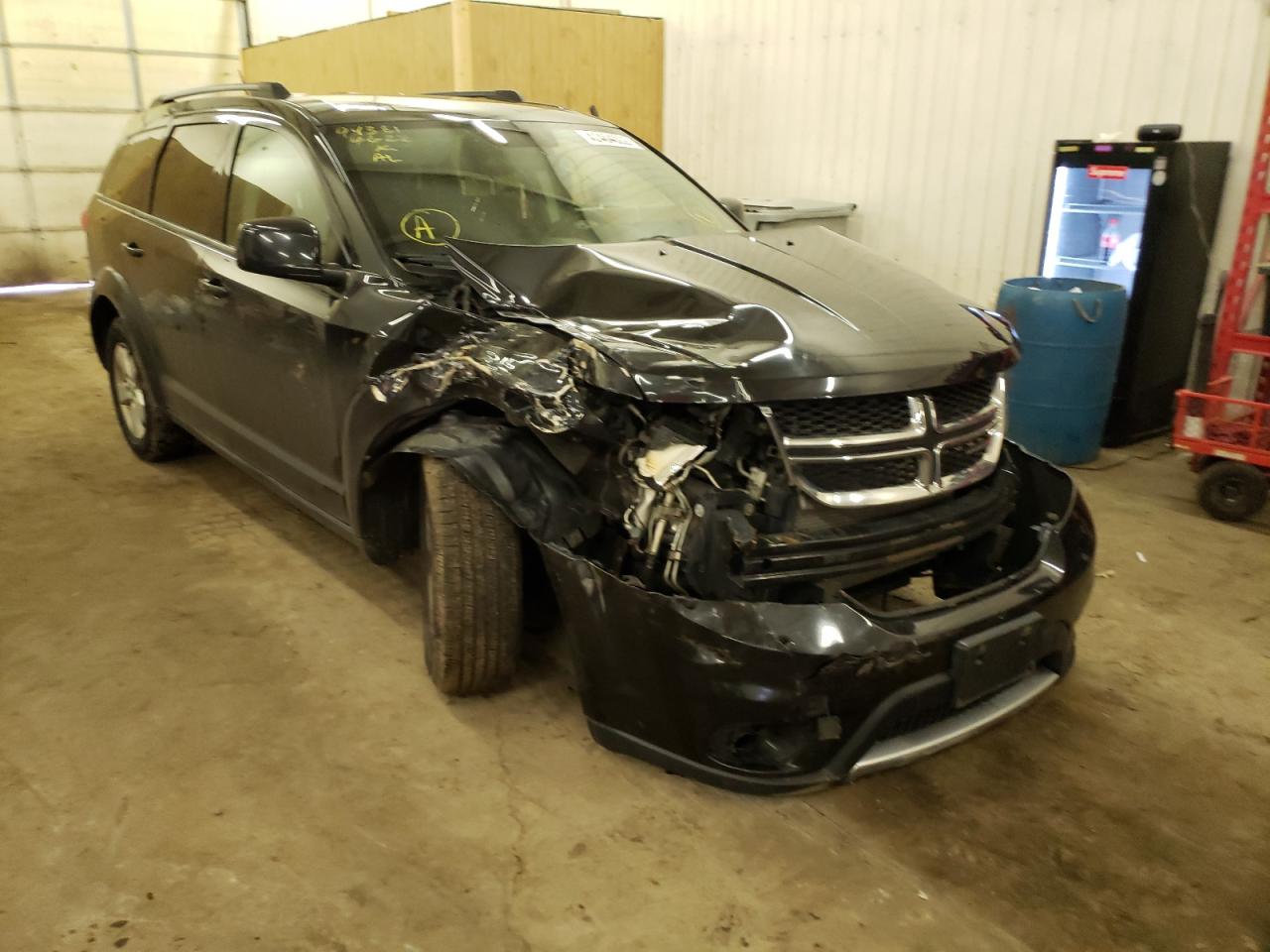 DODGE JOURNEY SX 2012 with VIN 3C4PDDBG5CT336982 - Photo from auction