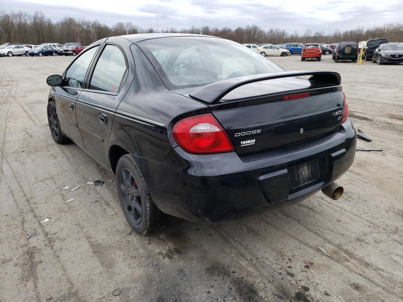 Photo 3 from auction – 2005 DODGE NEON SXT with VIN 1B3ES56C75D200647