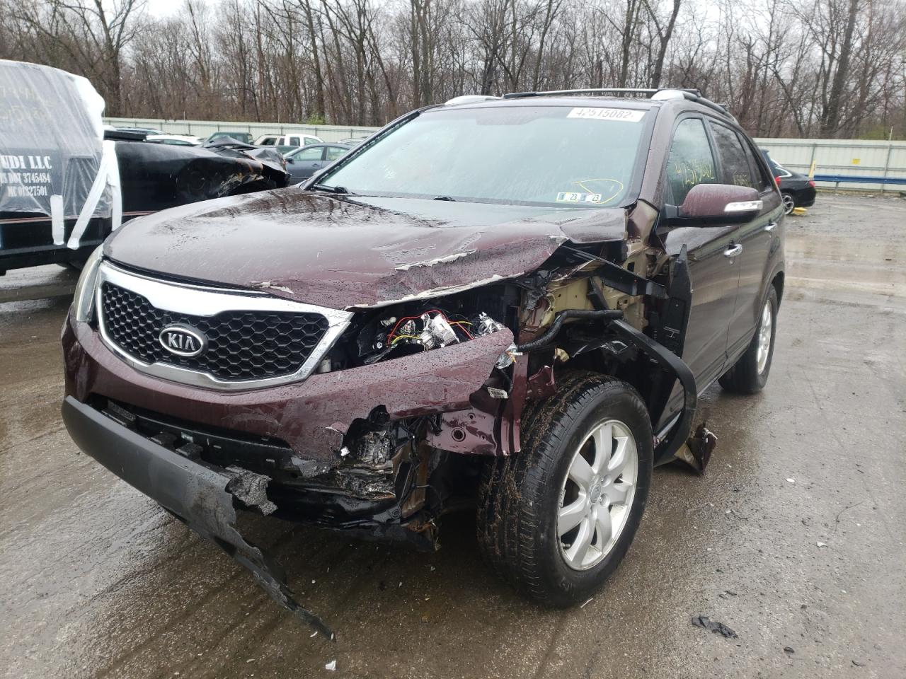 Photo 9 from auction – 2012 KIA SORENTO BA with VIN 5XYKT3A61CG224221