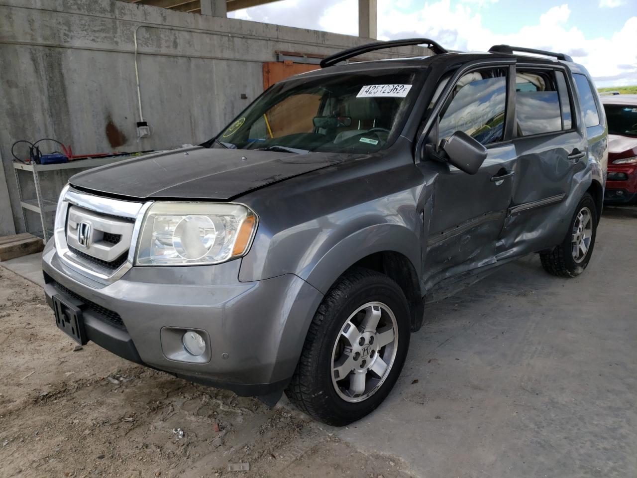 Photo 2 from auction – 2009 HONDA PILOT TOUR with VIN 5FNYF38819B020074