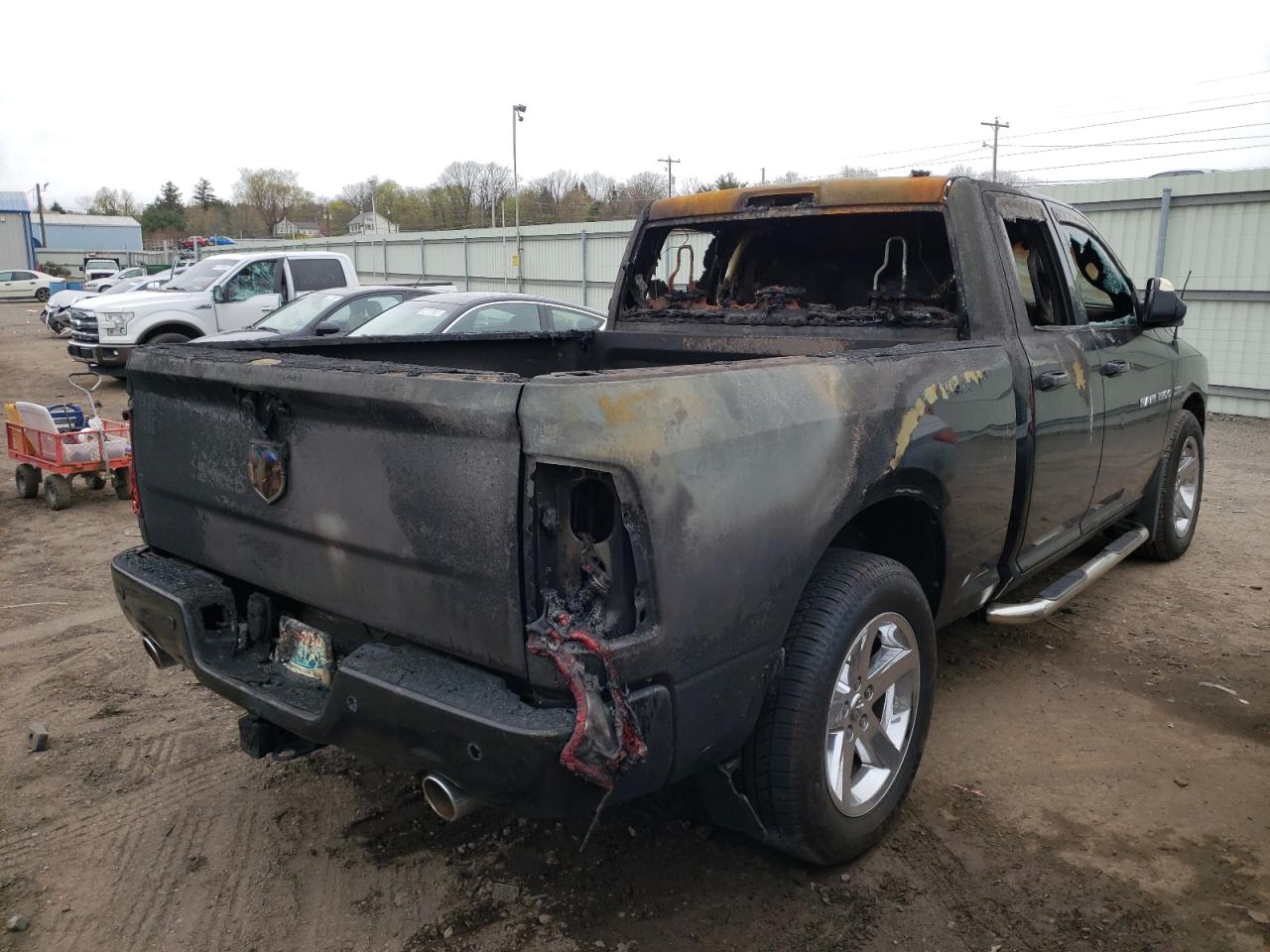 Photo 4 from auction – 2011 DODGE RAM 1500 with VIN 1D7RB1GT4BS597254