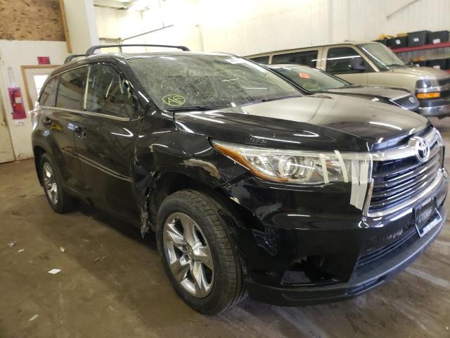 TOYOTA HIGHLANDER 2015 with VIN 5TDDKRFH7FS179320 - Photo from auction