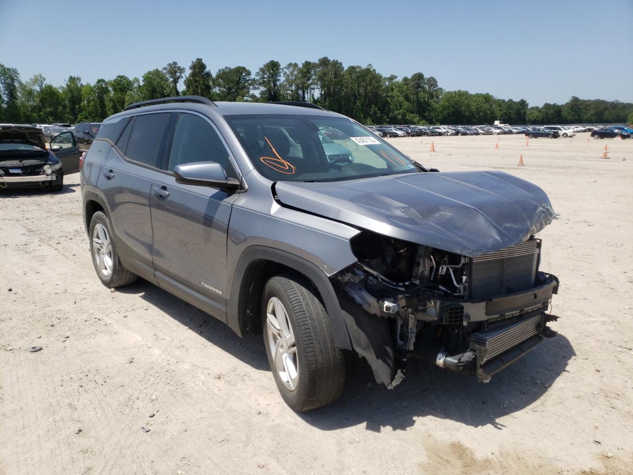 GMC TERRAIN SL 2018 with VIN 3GKALMEXXJL136055 - Photo from auction