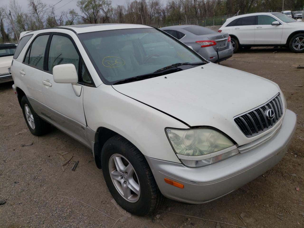 LEXUS RX 300 2003 with VIN JTJHF10UX30313245 - Photo from auction