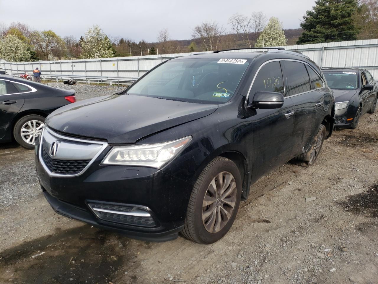 Photo 2 from auction – 2014 ACURA MDX with VIN 5FRYD4H22EB505517