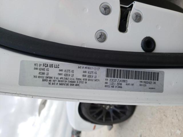 Photo 10 from auction – 2018 DODGE CHALLENGER with VIN 2C3CDZFJ7JH199815