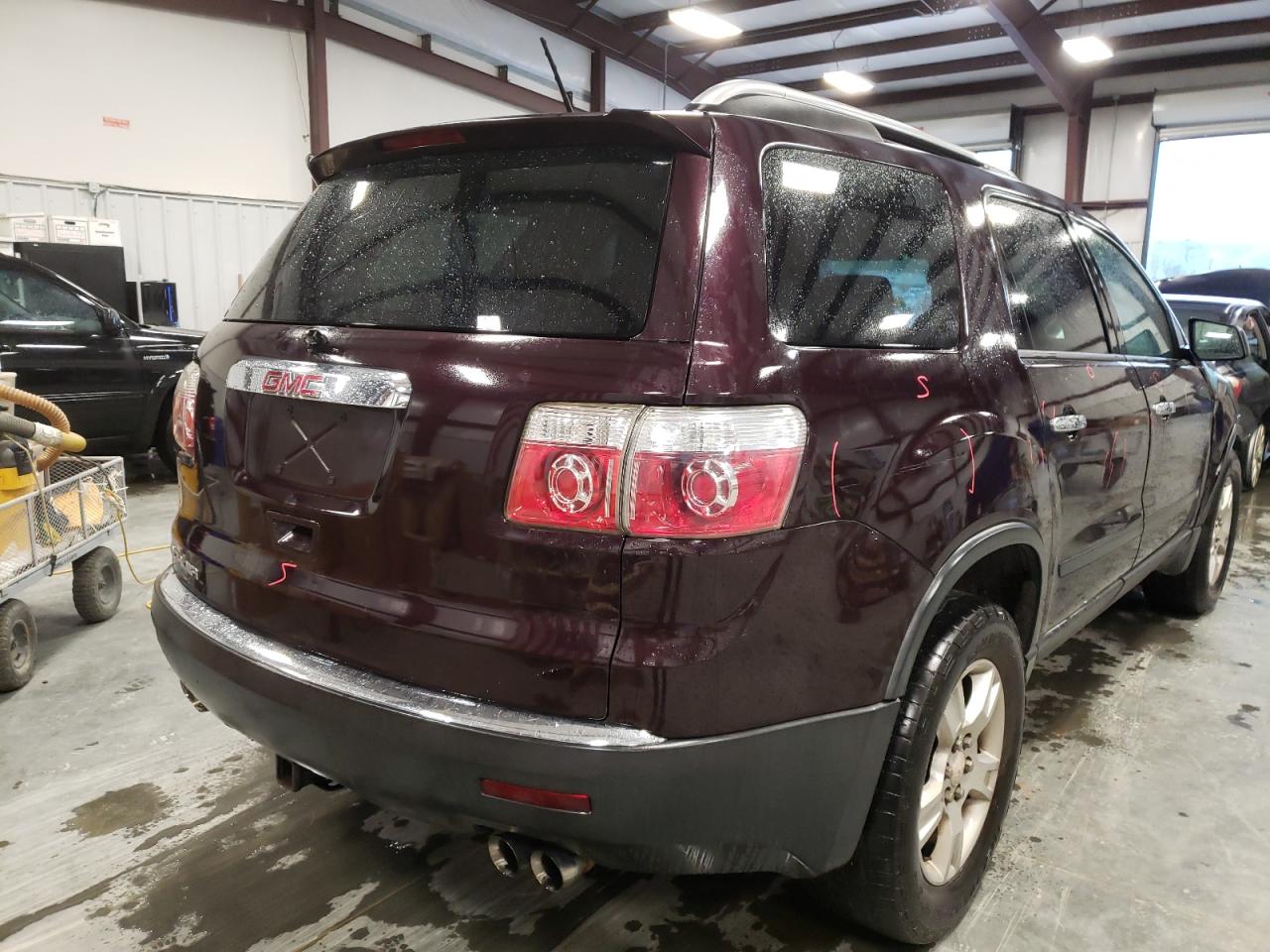 Photo 4 from auction – 2009 GMC ACADIA SLE with VIN 1GKER13D49J213917