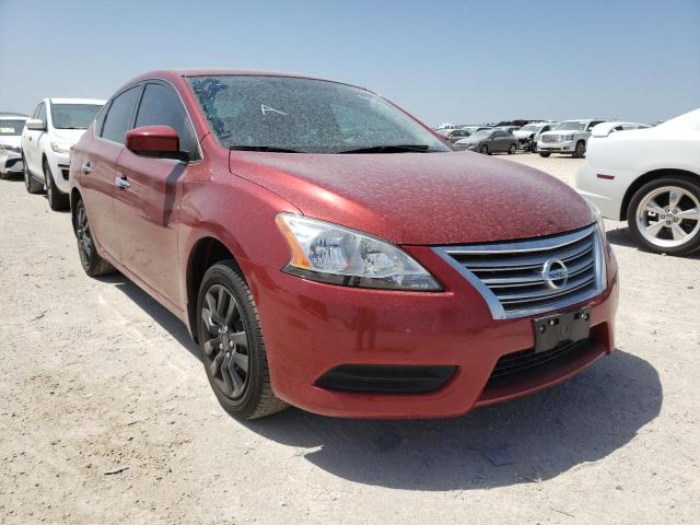 NISSAN SENTRA S 2014 with VIN 3N1AB7AP1EY305459 - Photo from auction